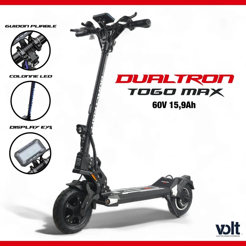 Trottinette électrique Dualtron Togo Max 60V 16Ah