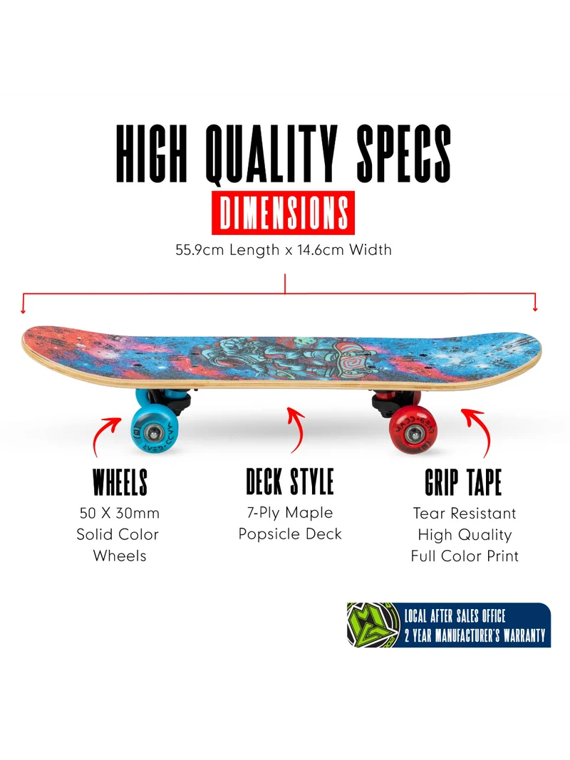 Madd Gear | Skateboard | 22-Zoll | Cosmic Cruiser