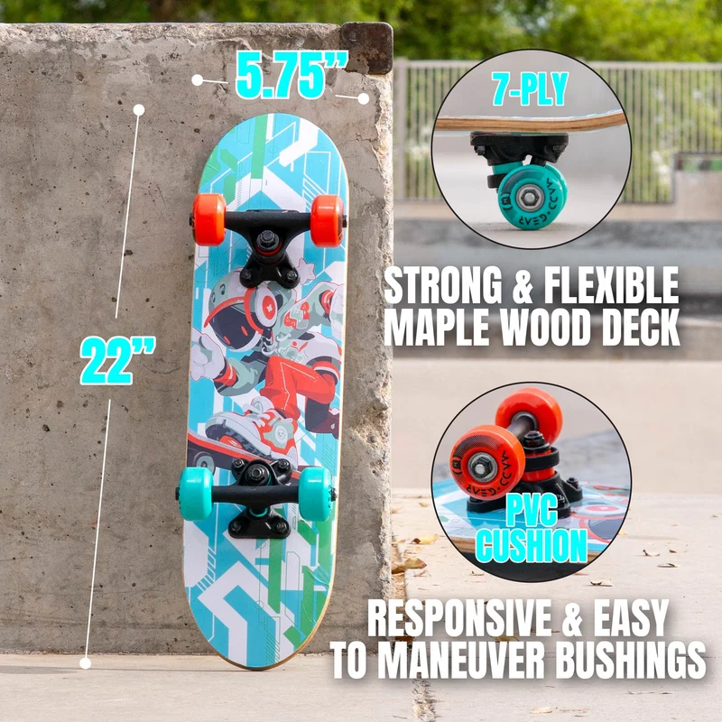 Madd Gear | Skateboard | 22-Zoll | Jetsk8