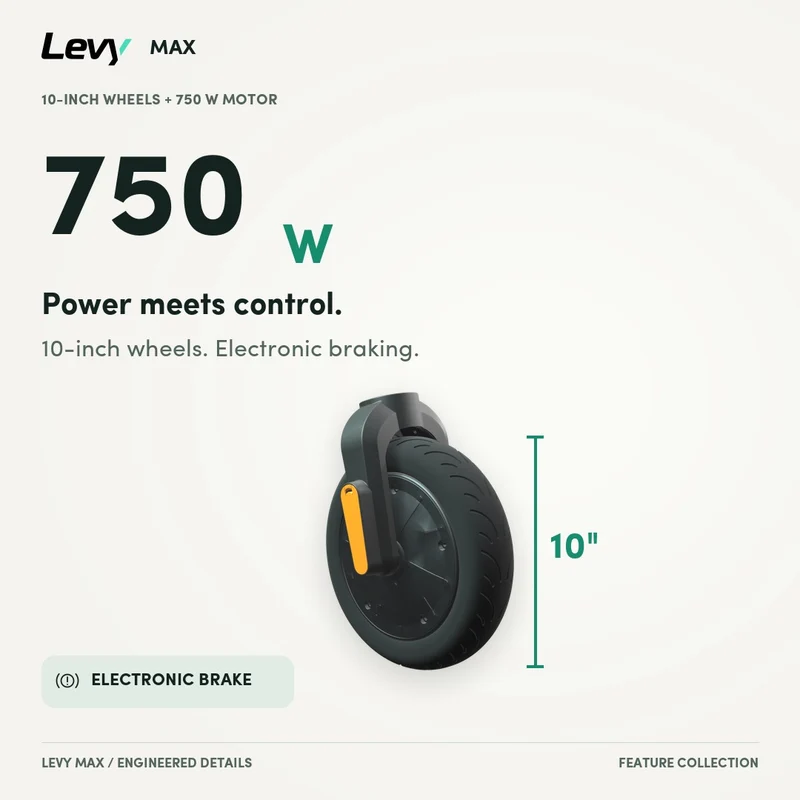 The Levy Max Electric Scooter