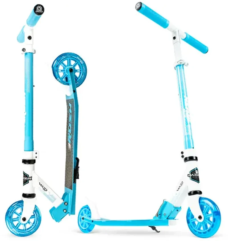 Madd Gear Metro Rush 125 City Scooter – Weiss Blau