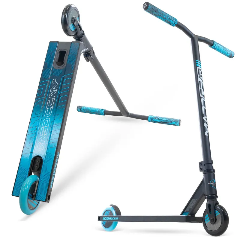 Madd Gear MG3 Zen Stunt Scooter – Schwarz Blau