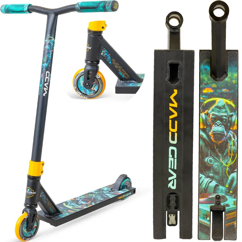 Madd Gear MG2 DJ Rilla Stunt Scooter – Schwarz Orange