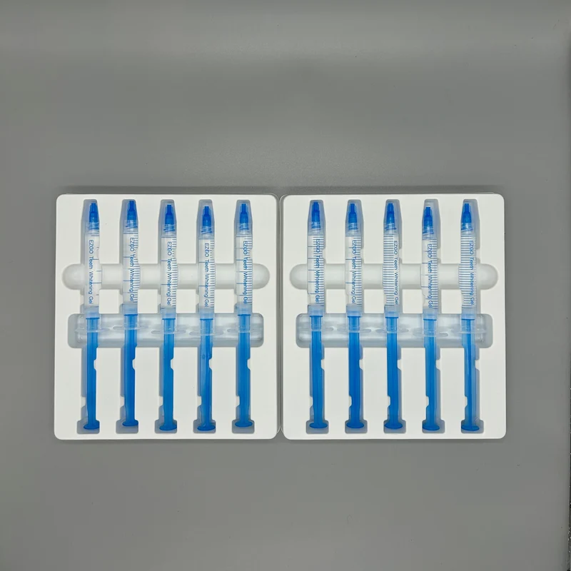 EZGO 10 Pack Teeth Whitening Gel Refills 22% Bleaching Gel