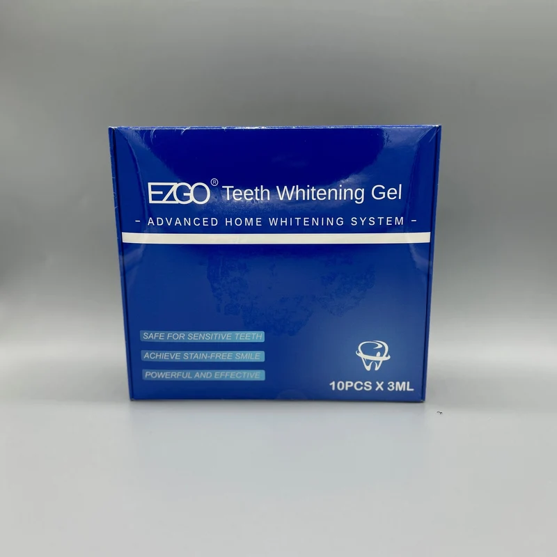 EZGO 10 Pack Teeth Whitening Gel Refills 22% Bleaching Gel