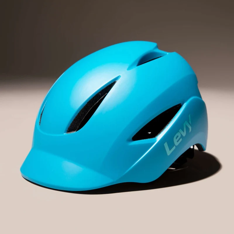 Levy Electric Adjustable Scooter & Bike Helmet with Rear LED Light – One Size for Adults