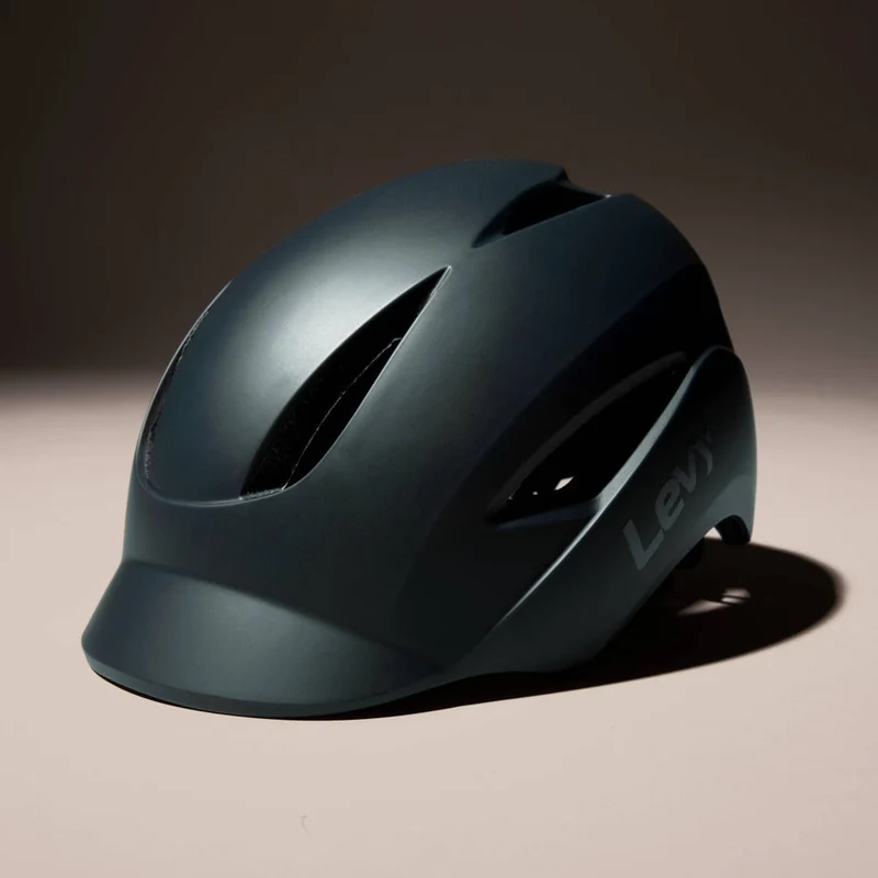 Levy Electric Adjustable Scooter & Bike Helmet with Rear LED Light – One Size for Adults