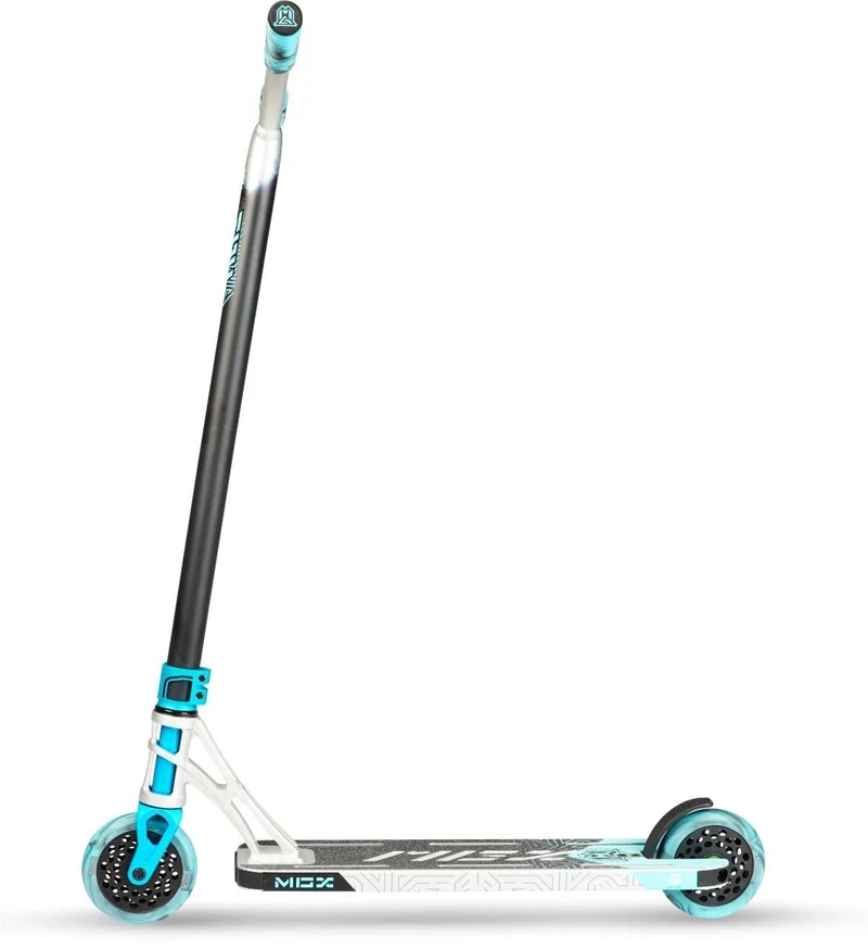 MGP MGX Extreme E1 Stunt Scooter - Silber-Türkis