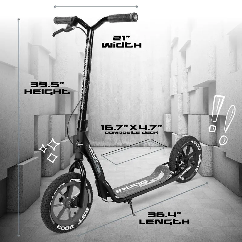 Urban Glide Commuter Scooter - Black
