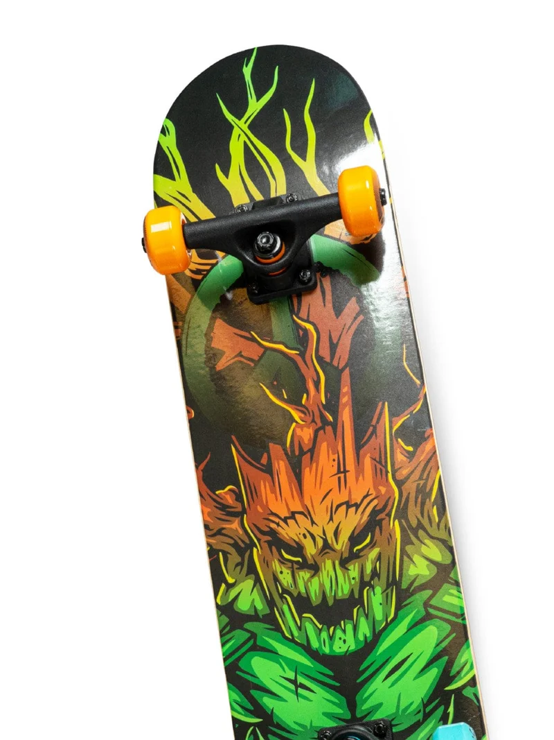 31" LTR Complete Skateboard - Green Peace