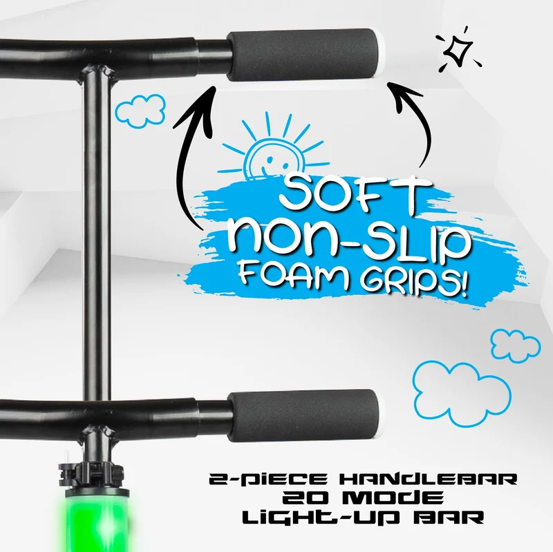 Carve Lumen Light-Up Folding Scooter