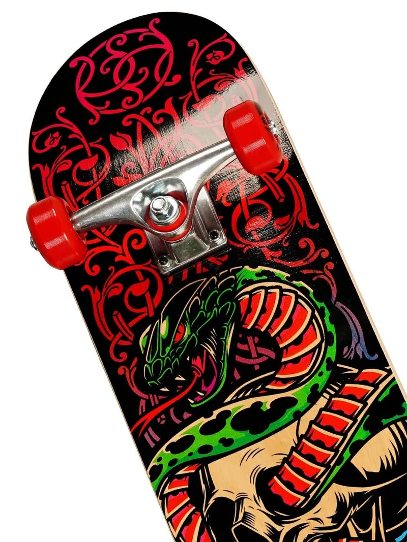 31" Nollie Spec Skateboard - Snake Pit