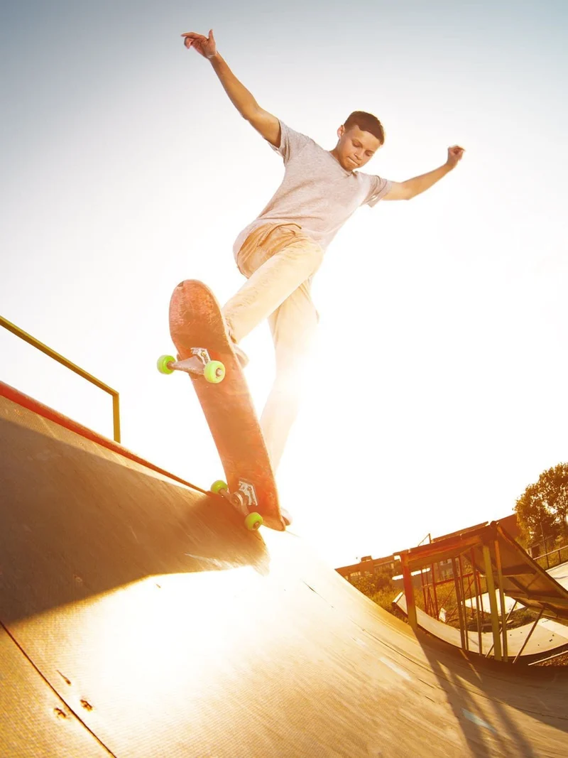 31" Nollie Spec Skateboard - Prismatic Power