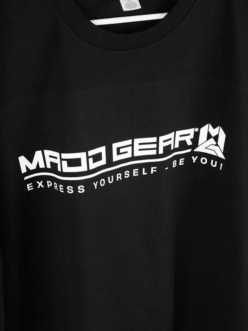 MGP EXPRESS YOURSELF LOGO TEE - BLACK