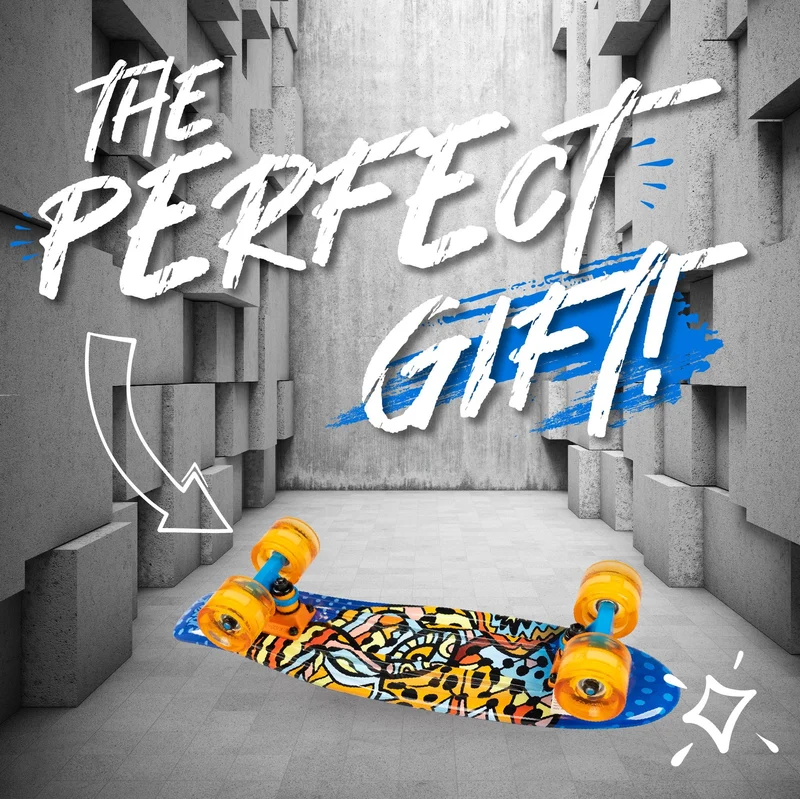 Madd Gear Light Up Complete Skateboard - Sahara