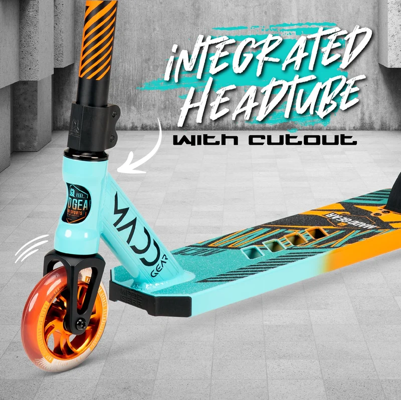 MG Kick Extreme 5" Scooter - Teal Orange