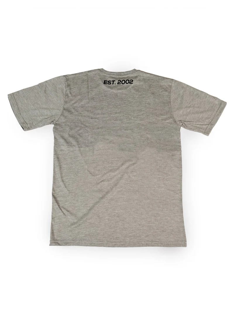 MGP STRIPE TEE - GRAY WHITE