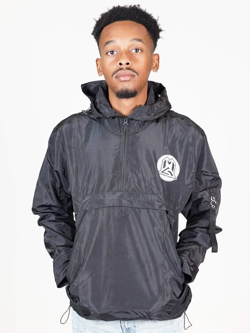 MGP WINDBREAKER JACKET - BLACK