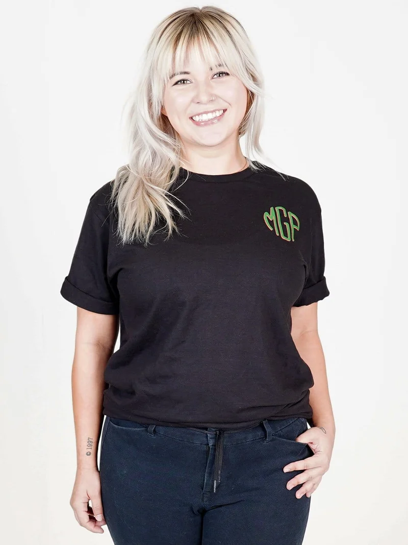 MGP CIRCLE LOGO TEE - BLACK