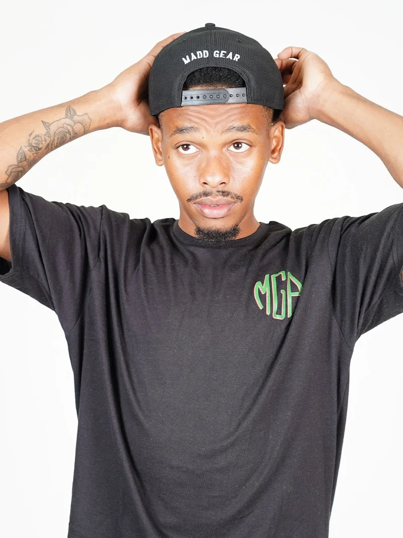 MGX Snapback Cap - Black