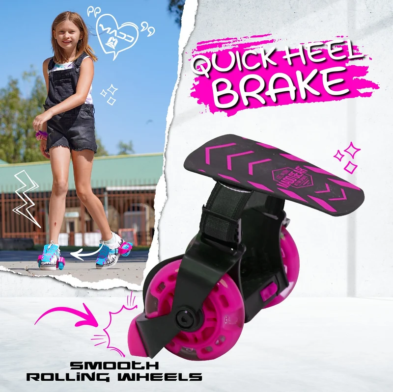 Madd Light-Up Rollers - Pink