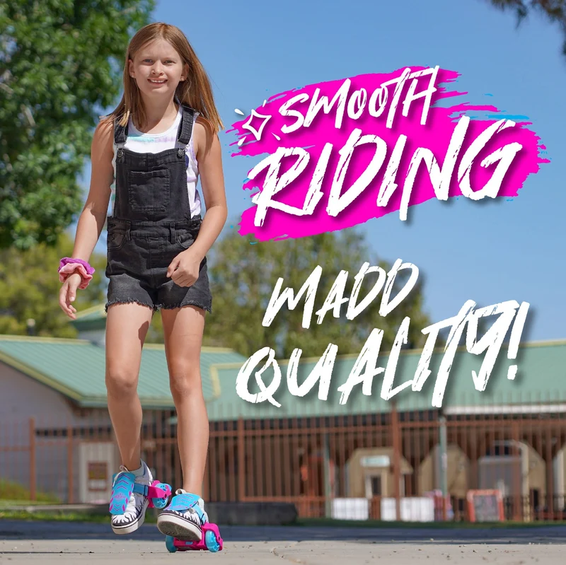 Madd Light-Up Rollers - Pink