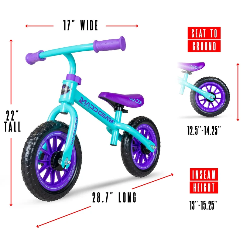 Madd Gear My 1st BMX - Teal Purple