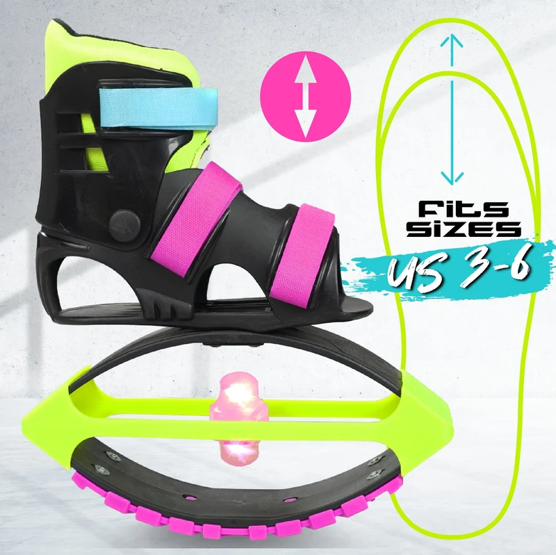 Madd Light-Up Boost Boots - Pink Lime