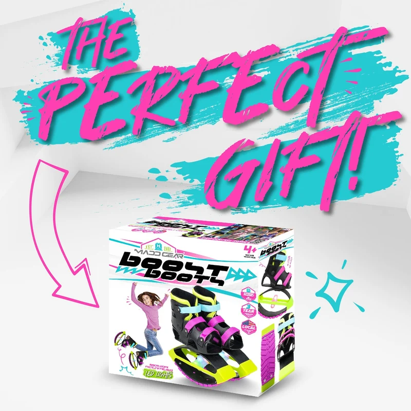 Madd Light-Up Boost Boots - Pink Lime