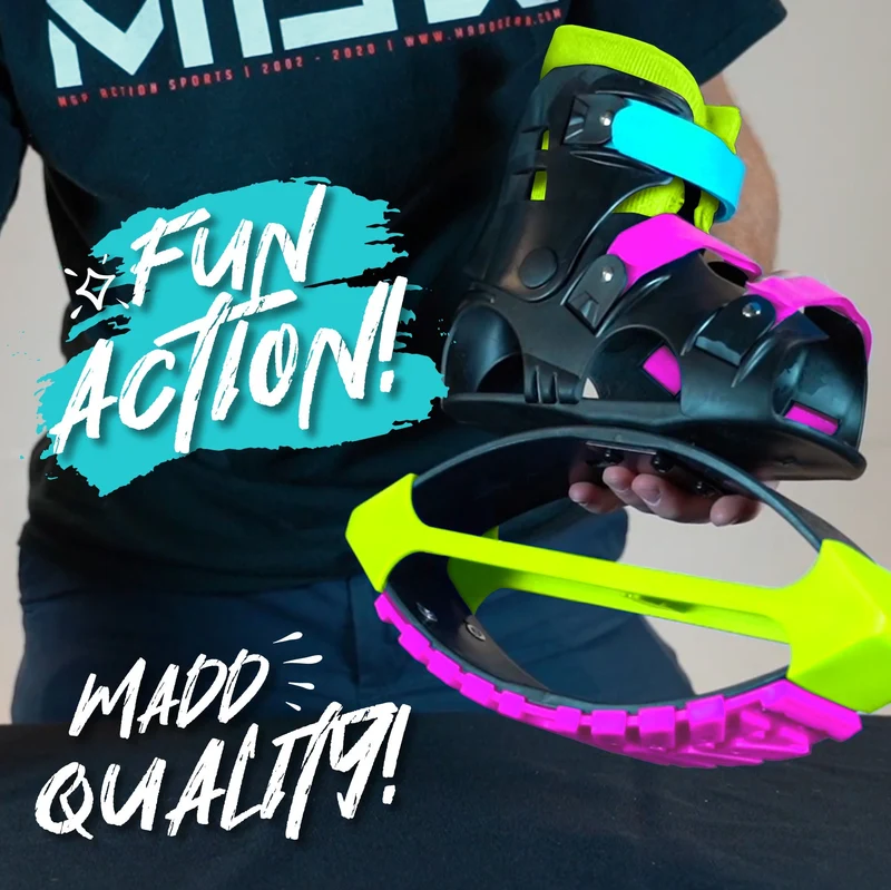Madd Light-Up Boost Boots - Pink Lime