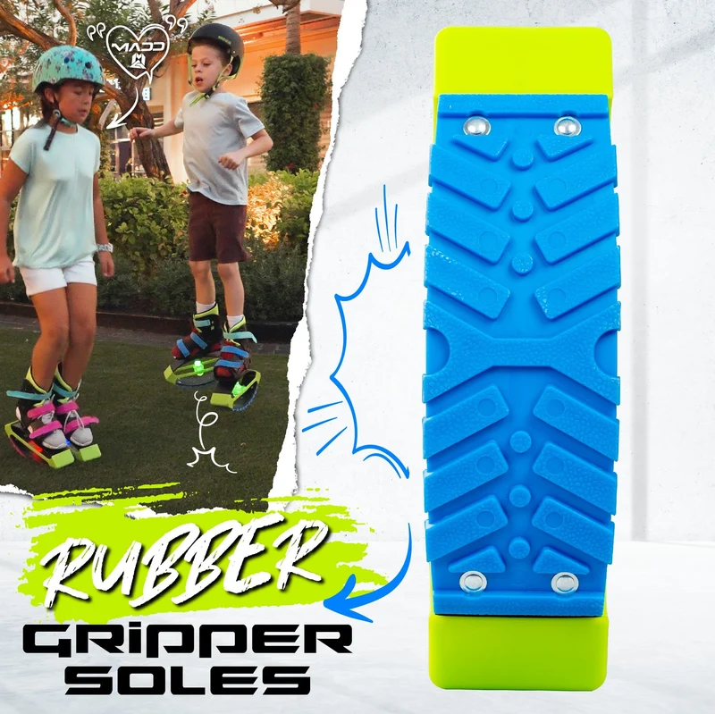 Madd Light-Up Boost Boots - Blue Lime