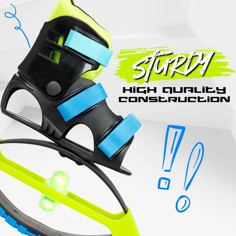 Madd Light-Up Boost Boots - Blue Lime