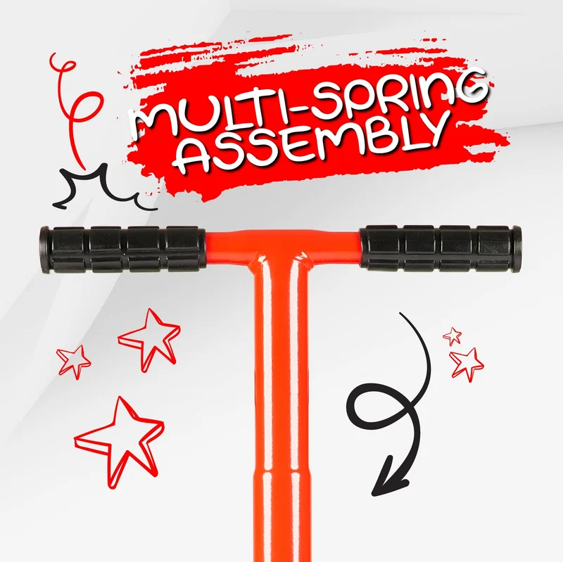 Madd Pogo Stick - Red Black
