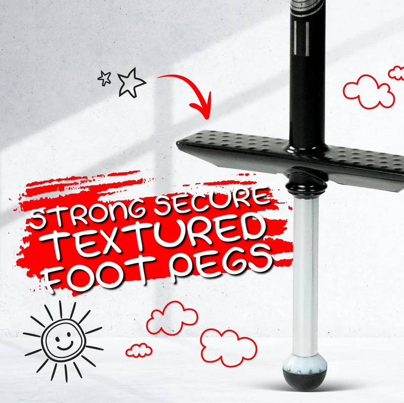 Madd Pogo Stick - Red Black