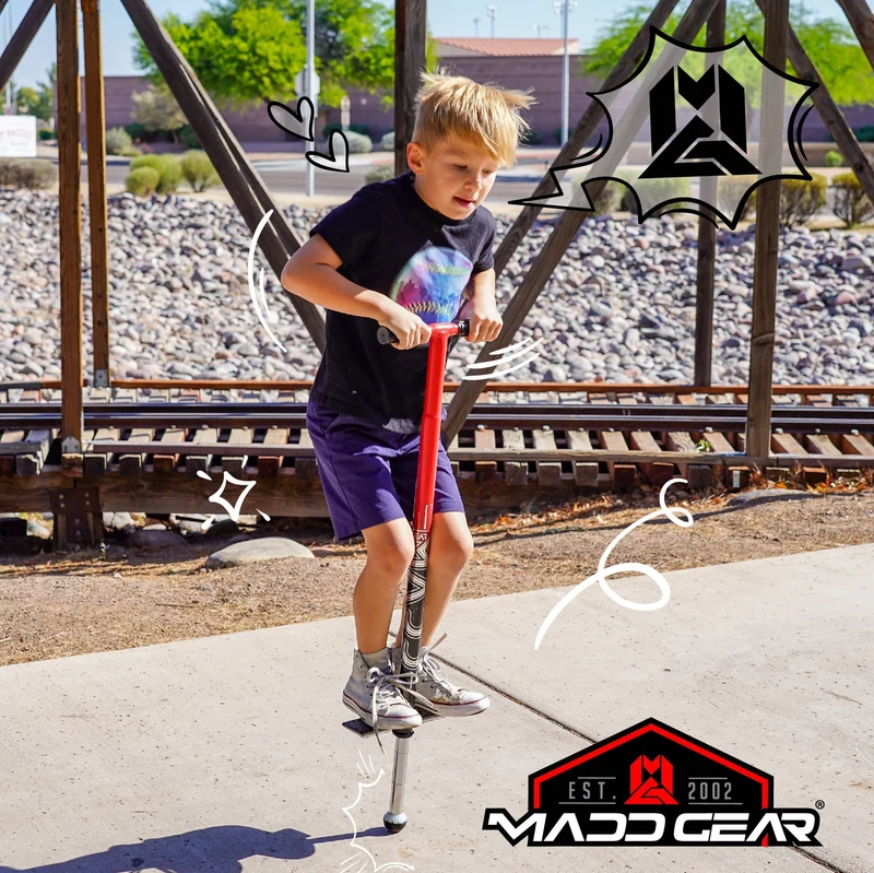 Madd Pogo Stick - Red Black