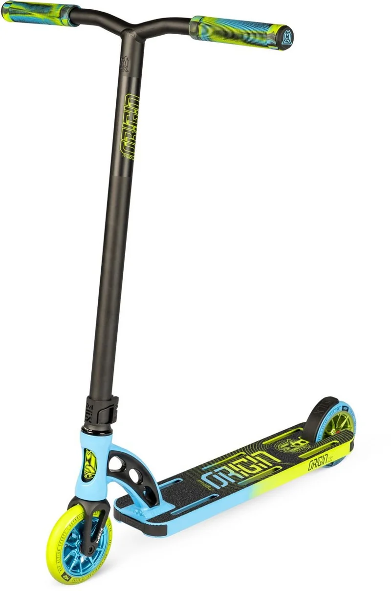MGP Origin Pro Stunt Scooter - Faded Lime-Aqua