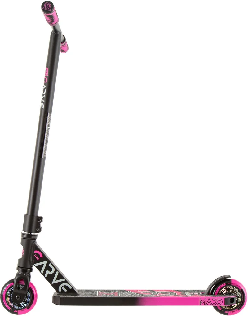 Madd Gear Carve Pro X Stunt Scooter - Schwarz-Pink