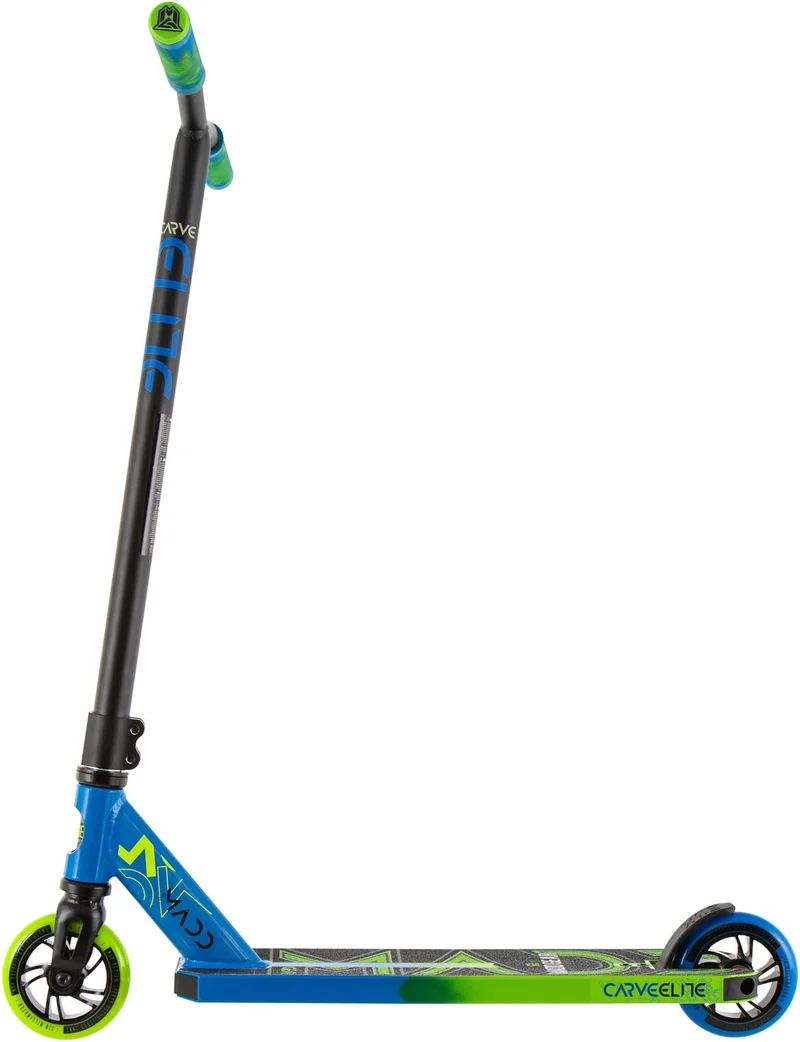 Madd Gear Carve Elite Stunt Scooter - Blau-Grün