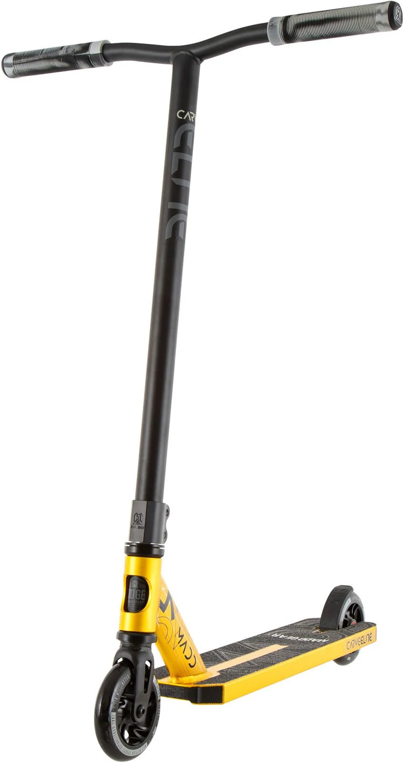 Madd Gear Carve Elite Stunt Scooter - Gold-Schwarz