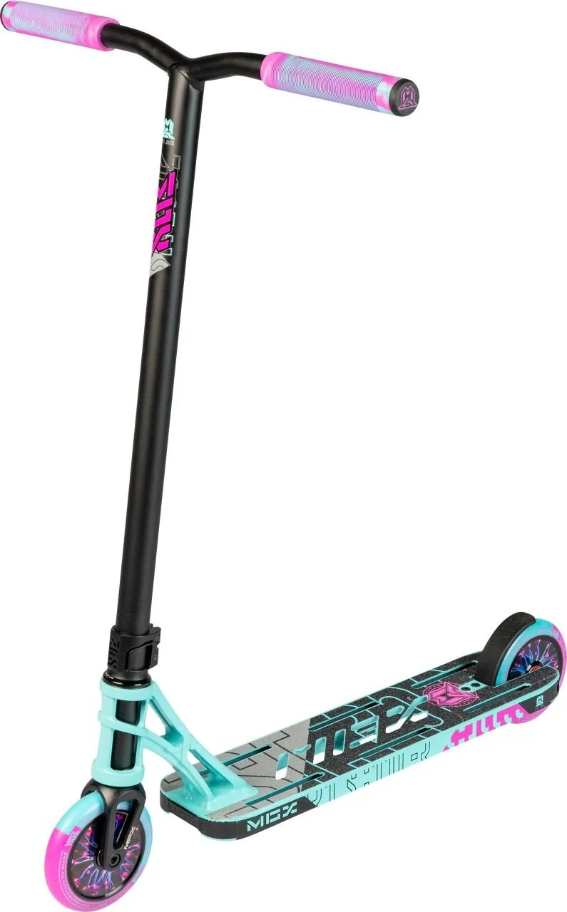 MGP MGX Pro P1 Stunt Scooter - Türkis-Pink