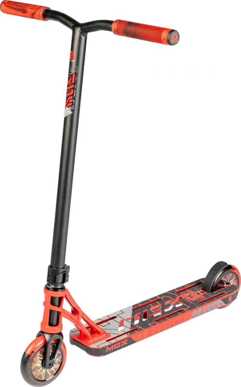 MGP MGX Pro P1 Stunt Scooter - Schwarz-Rot