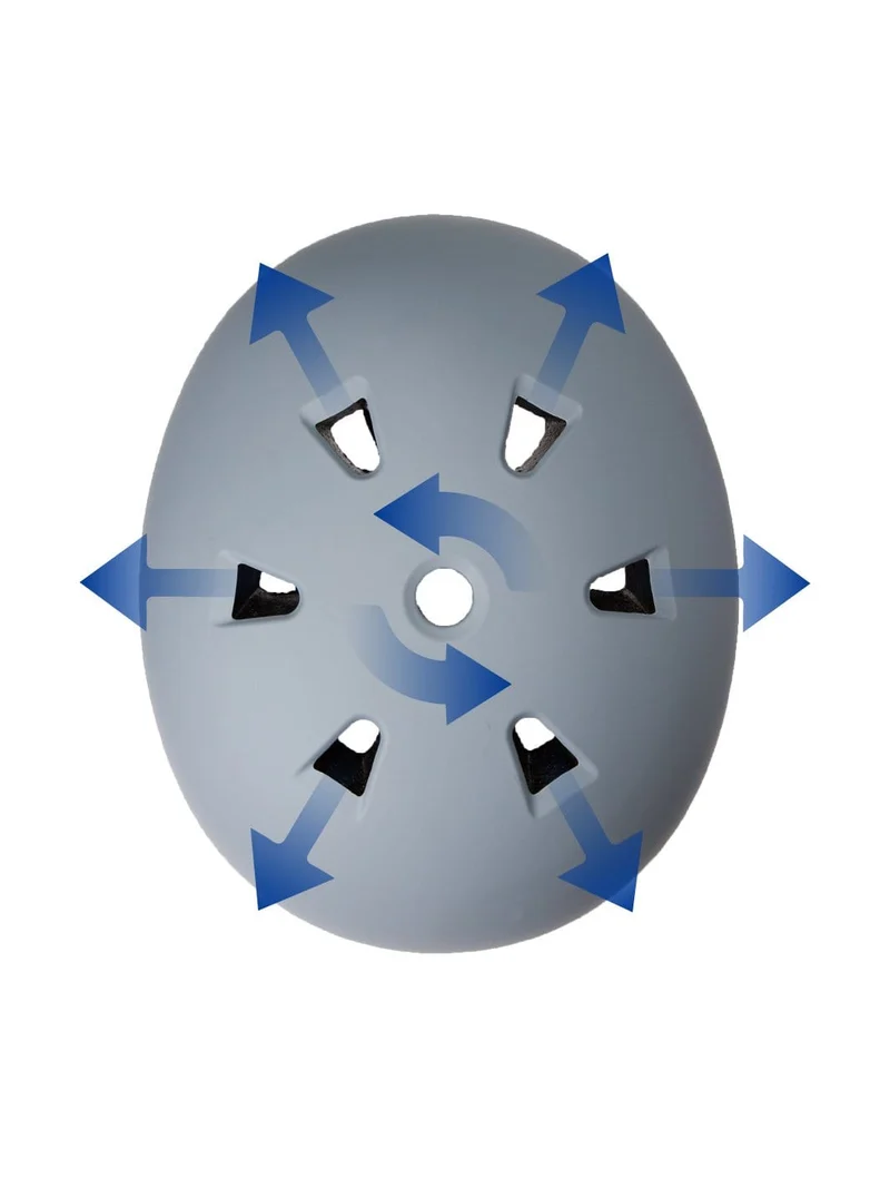 CERTIFIED EPS HELMET - GREY BLUE