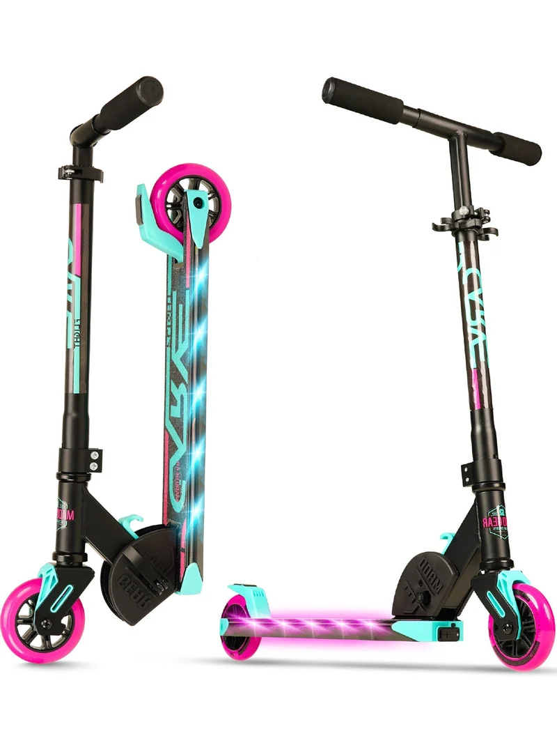 Flight Light-Up Scooter - Pink Teal