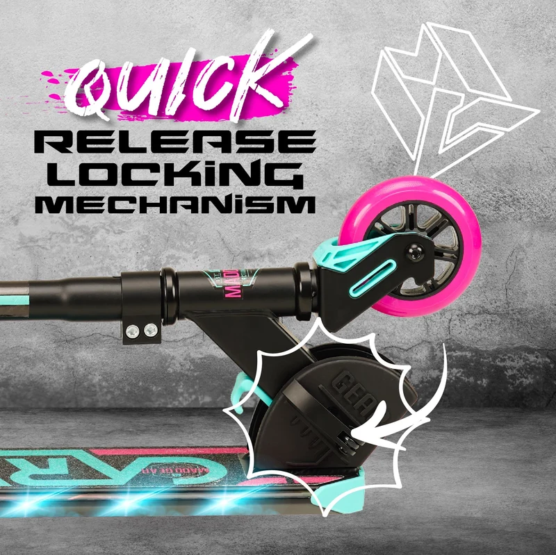 Flight Light-Up Scooter - Pink Teal