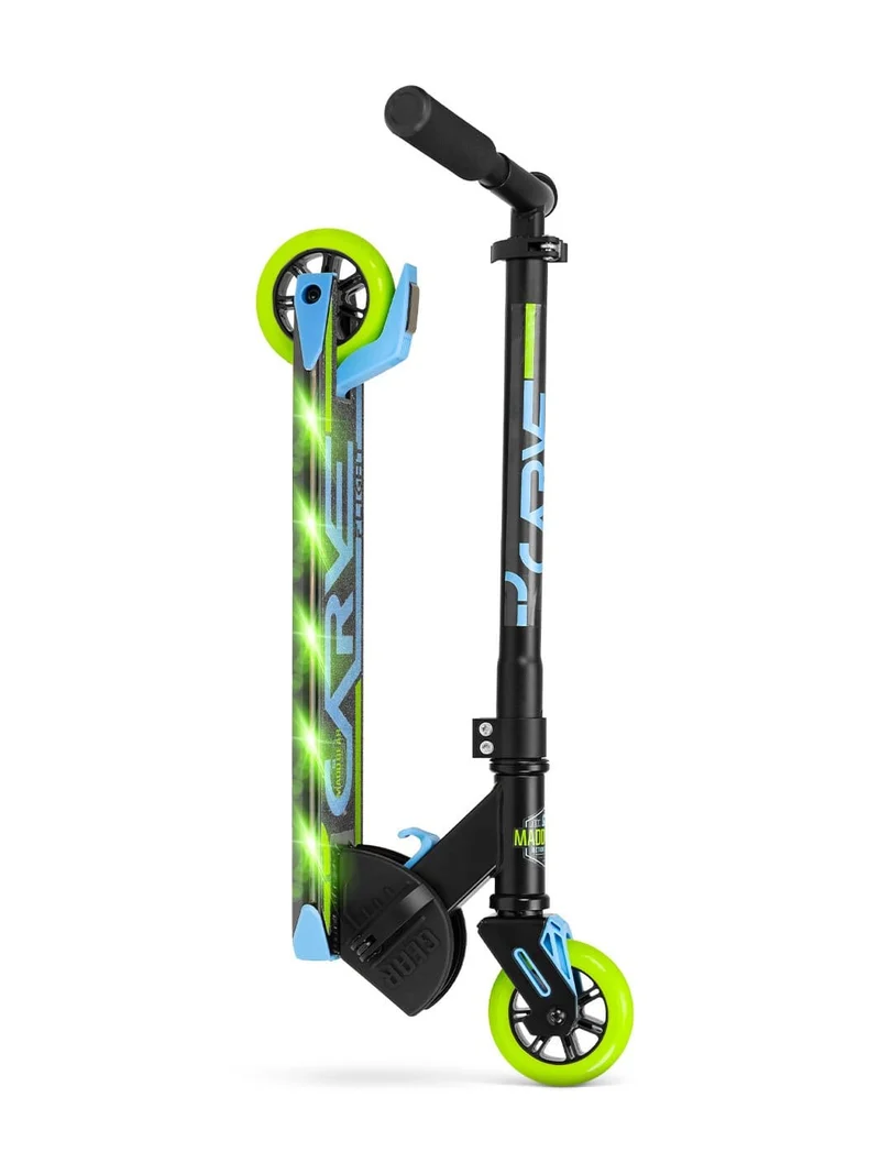 Flight Light-Up Scooter - Green Blue