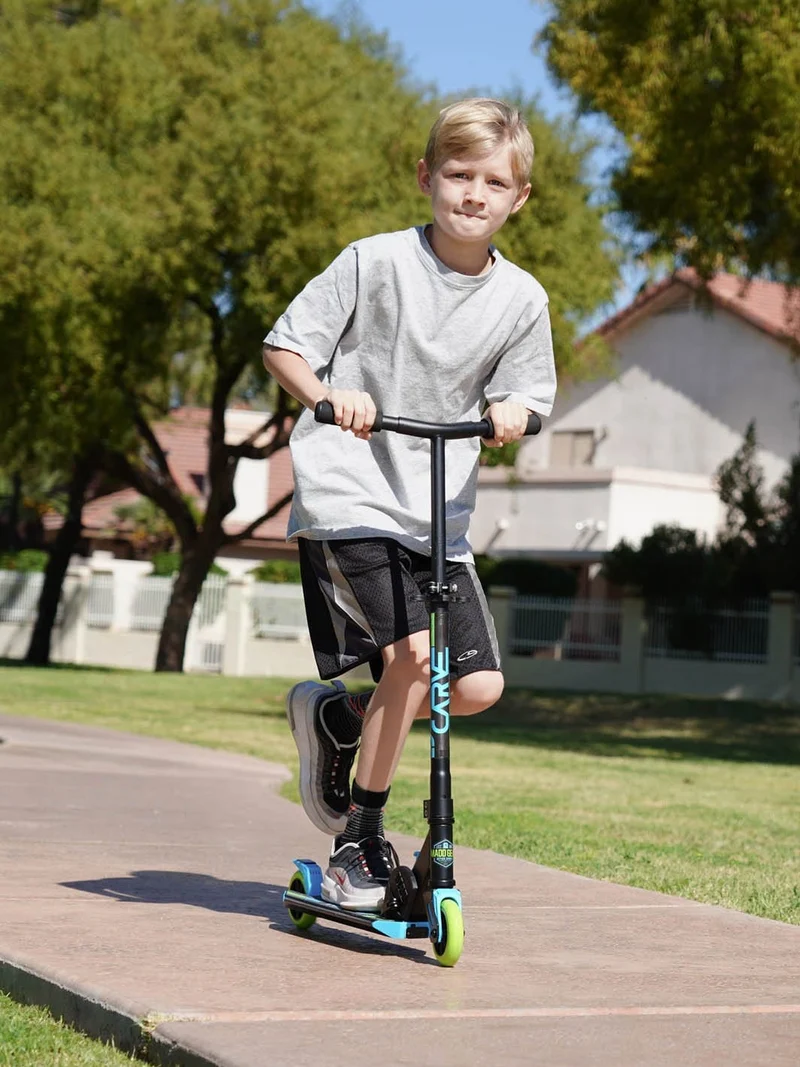 Flight Light-Up Scooter - Green Blue