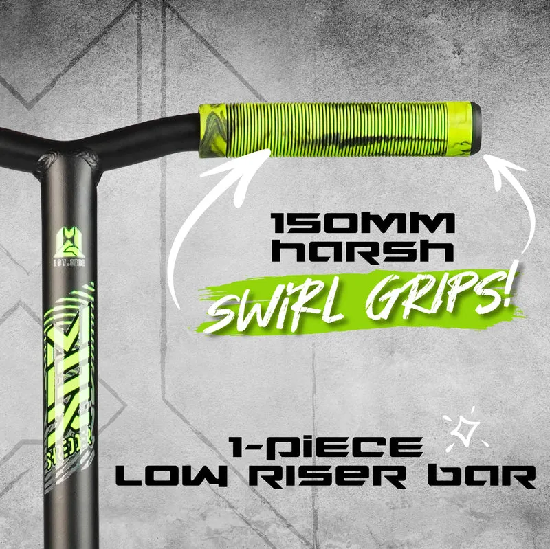 MGX Shredder Stunt Scooter - Black Green