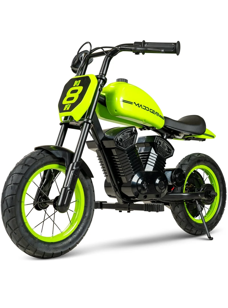 Madd Gear My 1st Mini Electric Motorcycle - Green Black
